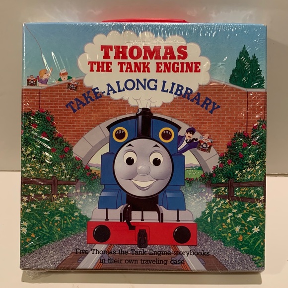 NWT THOMAS THE TANK ENGINE TAKE- ALONG LIBRARY. - Picture 2 of 9